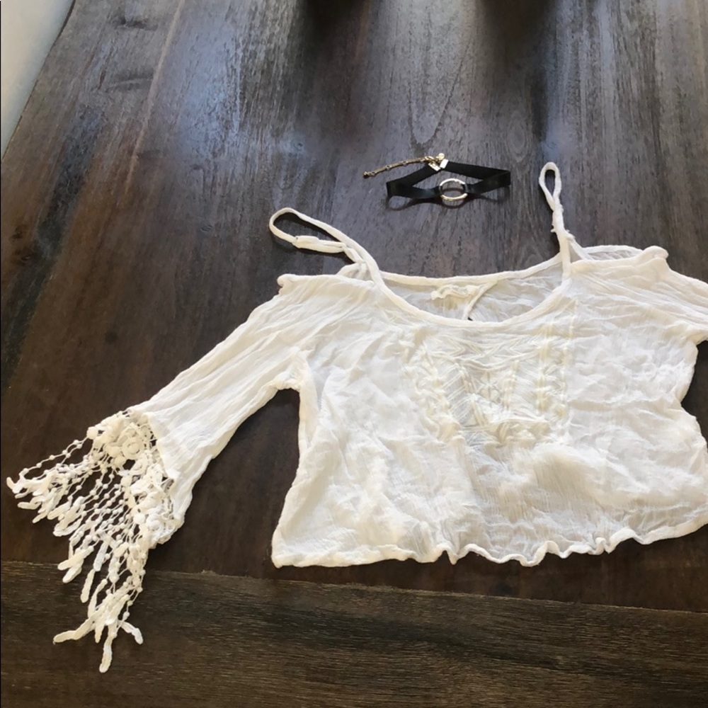 Haute Society peek a boo top